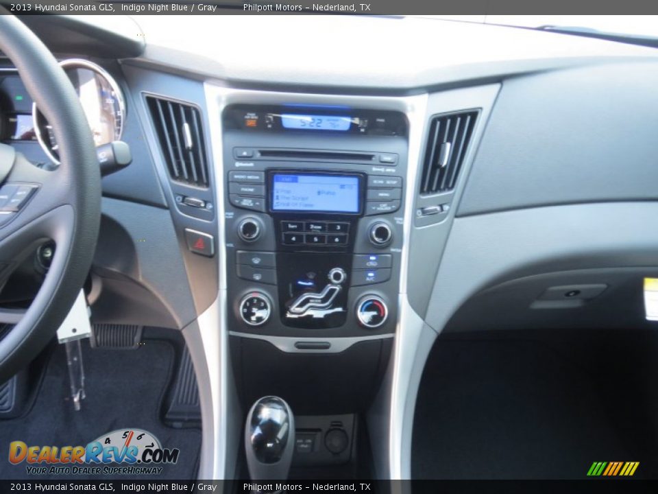 2013 Hyundai Sonata GLS Indigo Night Blue / Gray Photo #24