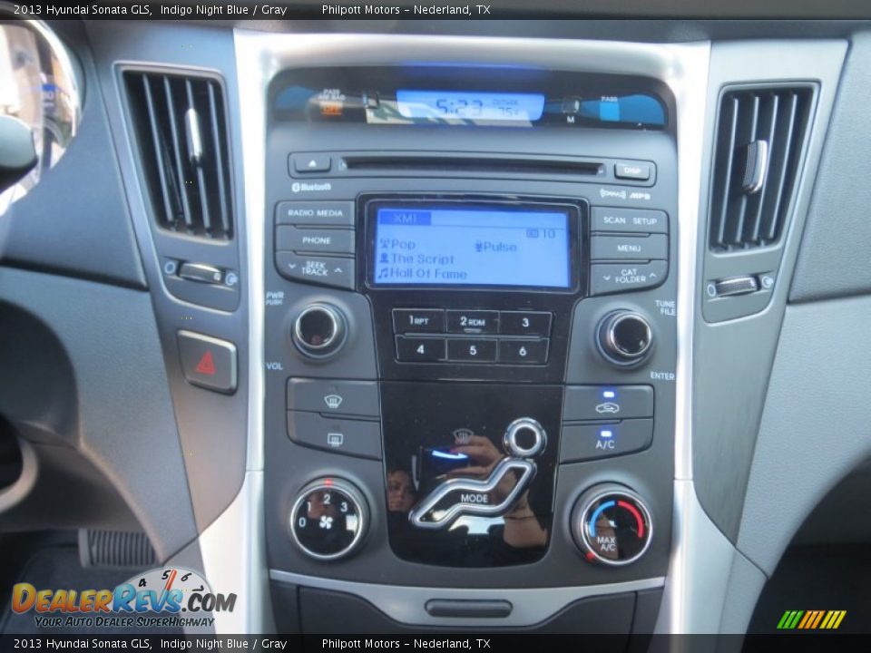 2013 Hyundai Sonata GLS Indigo Night Blue / Gray Photo #25