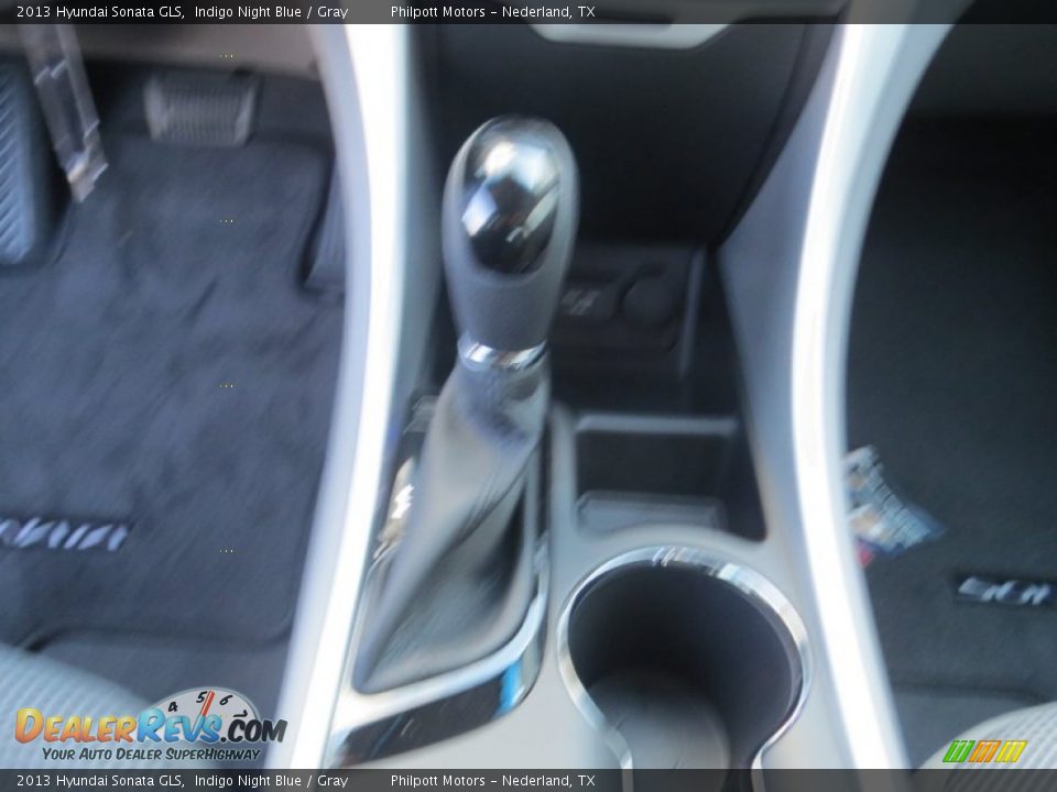 2013 Hyundai Sonata GLS Indigo Night Blue / Gray Photo #26