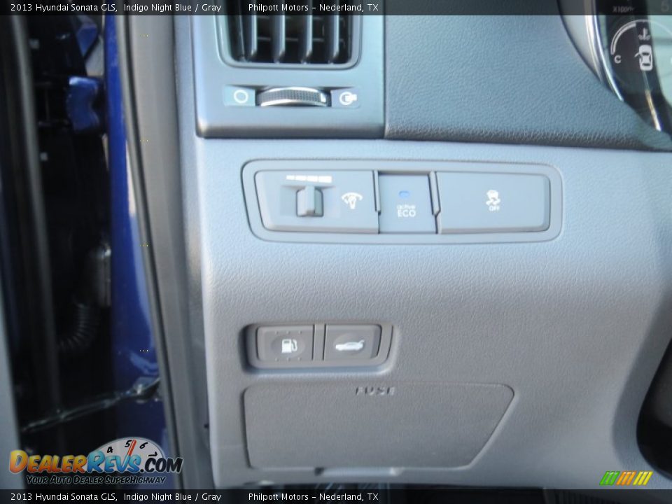 2013 Hyundai Sonata GLS Indigo Night Blue / Gray Photo #30