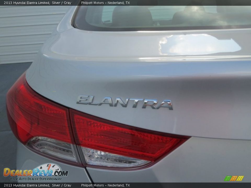 2013 Hyundai Elantra Limited Silver / Gray Photo #6