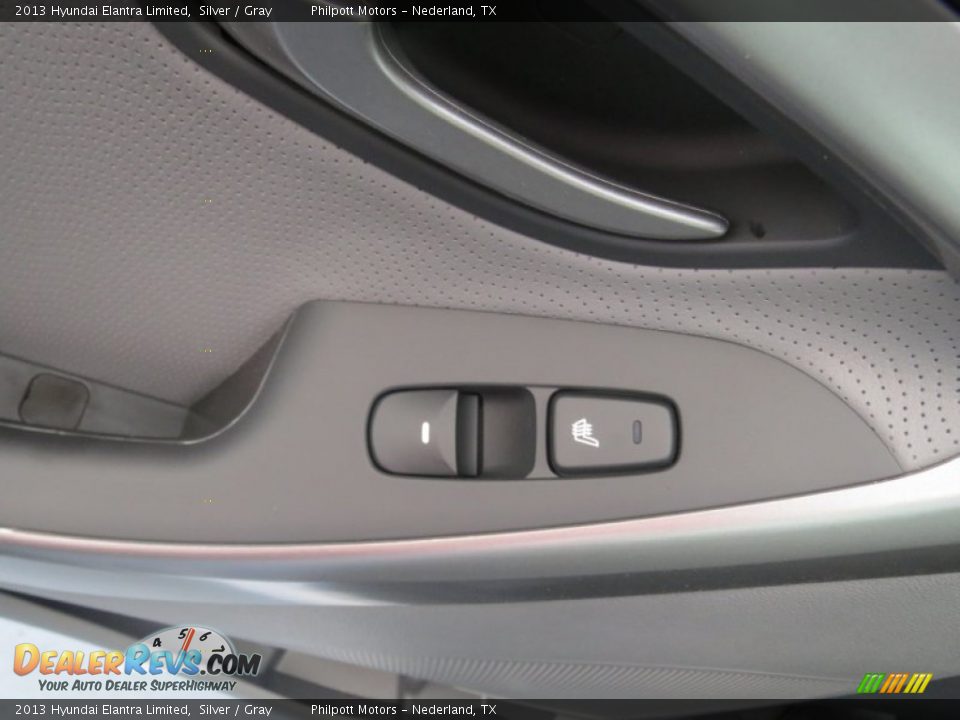 2013 Hyundai Elantra Limited Silver / Gray Photo #20