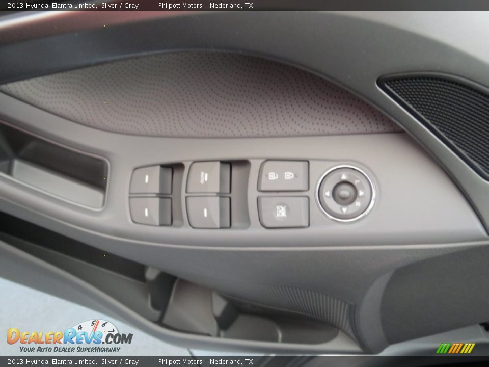2013 Hyundai Elantra Limited Silver / Gray Photo #23