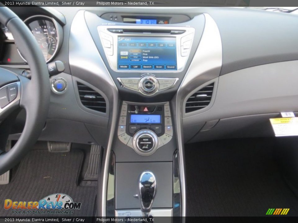 2013 Hyundai Elantra Limited Silver / Gray Photo #28