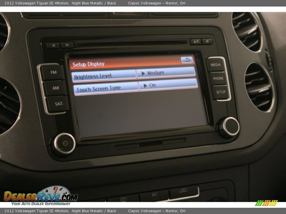 2012 Volkswagen Tiguan SE 4Motion Night Blue Metallic / Black Photo #20