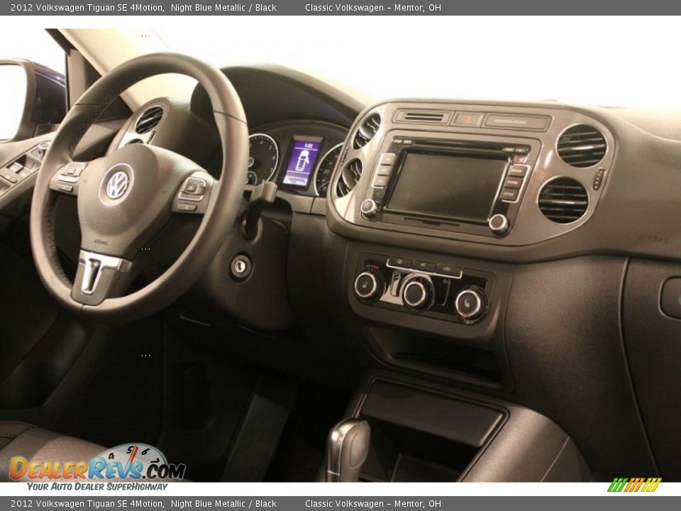 2012 Volkswagen Tiguan SE 4Motion Night Blue Metallic / Black Photo #24