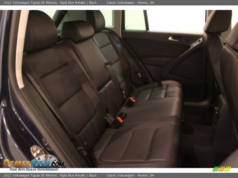 2012 Volkswagen Tiguan SE 4Motion Night Blue Metallic / Black Photo #26