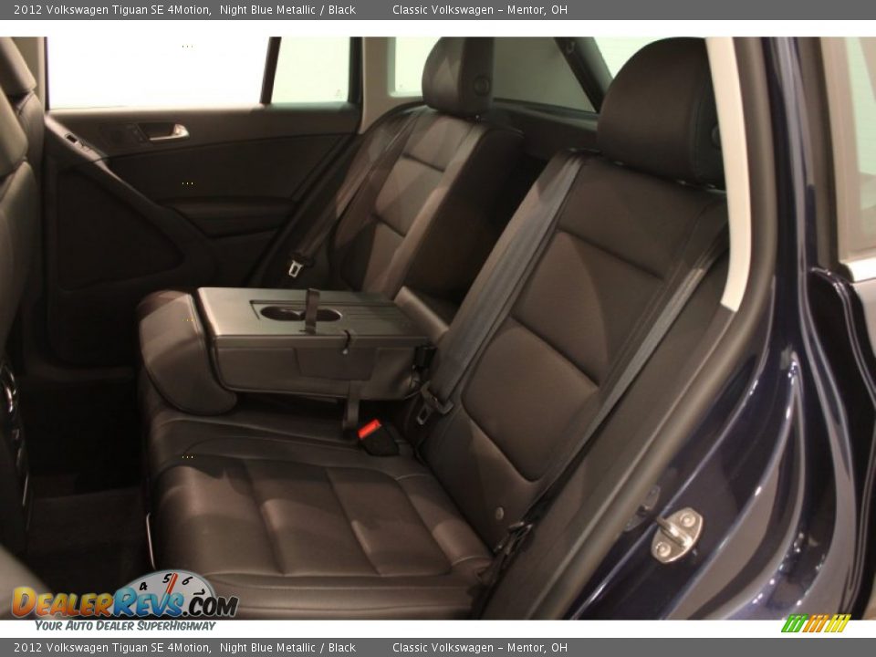 2012 Volkswagen Tiguan SE 4Motion Night Blue Metallic / Black Photo #28