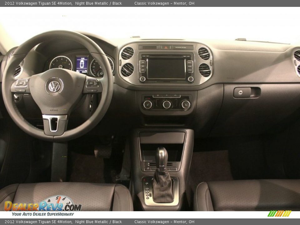 2012 Volkswagen Tiguan SE 4Motion Night Blue Metallic / Black Photo #29