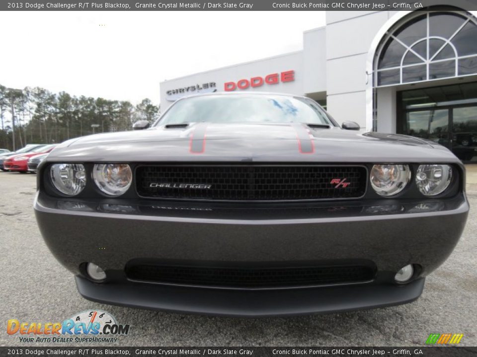 2013 Dodge Challenger R/T Plus Blacktop Granite Crystal Metallic / Dark Slate Gray Photo #2