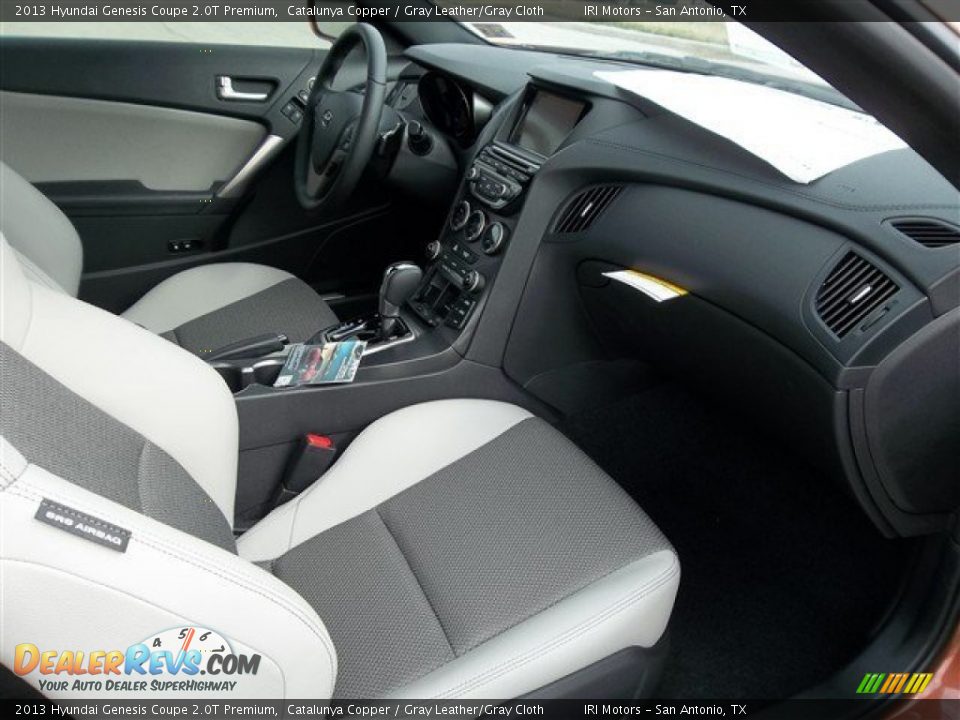 Front Seat of 2013 Hyundai Genesis Coupe 2.0T Premium Photo #11