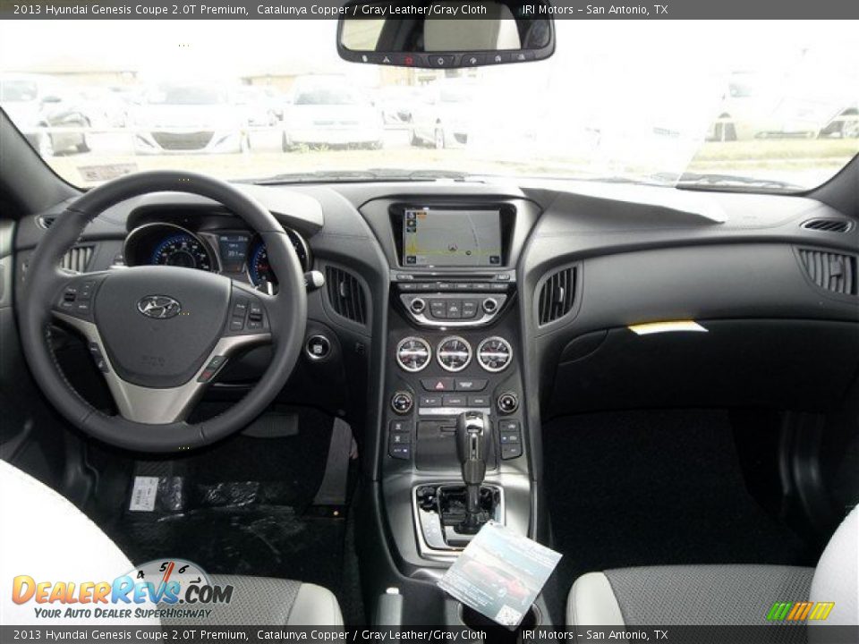Dashboard of 2013 Hyundai Genesis Coupe 2.0T Premium Photo #13