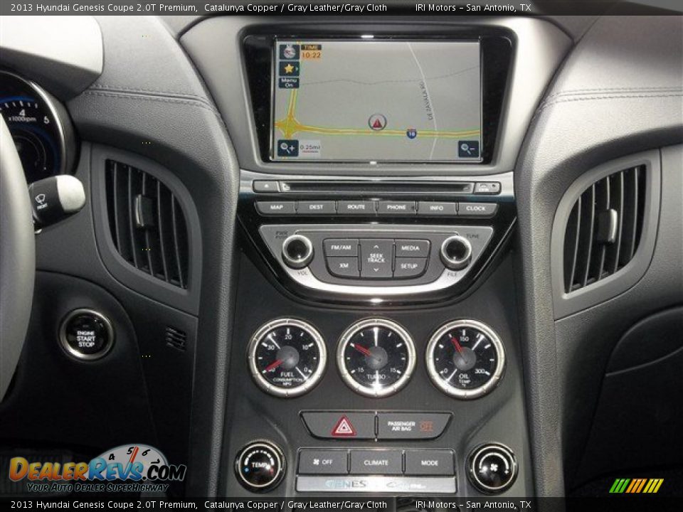 Controls of 2013 Hyundai Genesis Coupe 2.0T Premium Photo #16