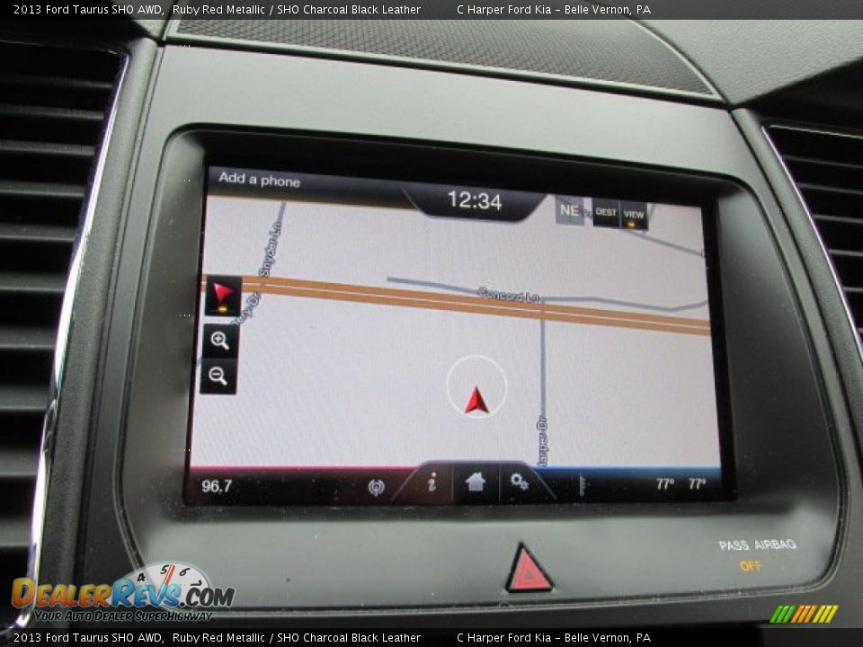 Navigation of 2013 Ford Taurus SHO AWD Photo #18