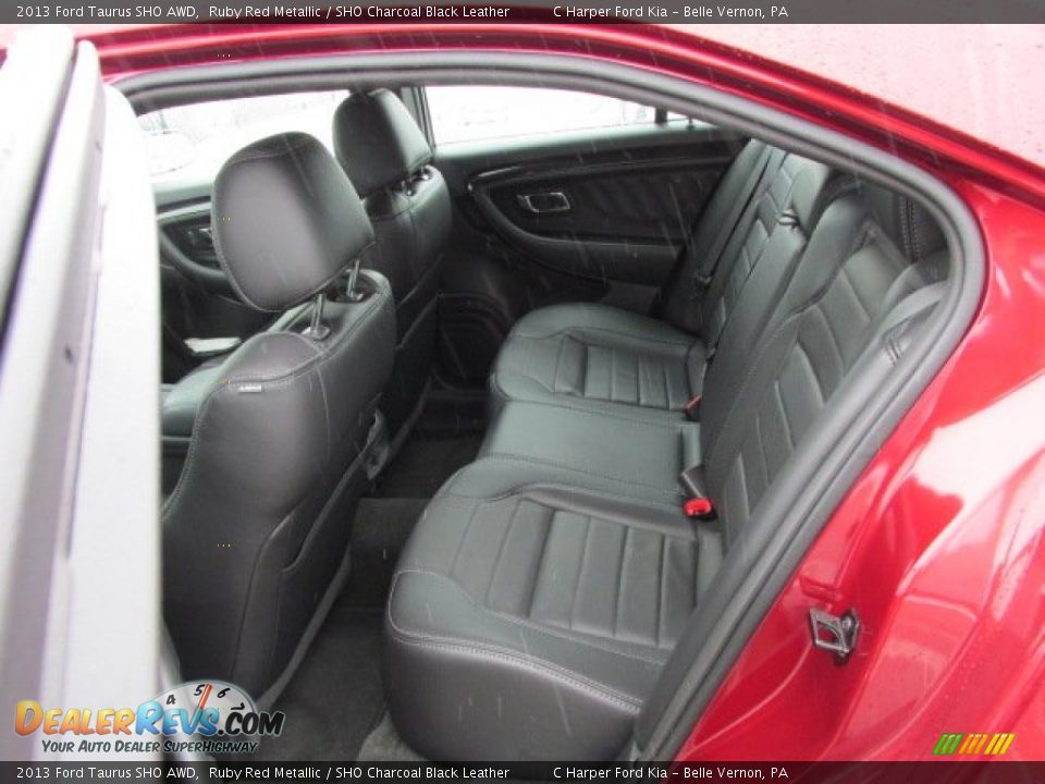 Rear Seat of 2013 Ford Taurus SHO AWD Photo #20