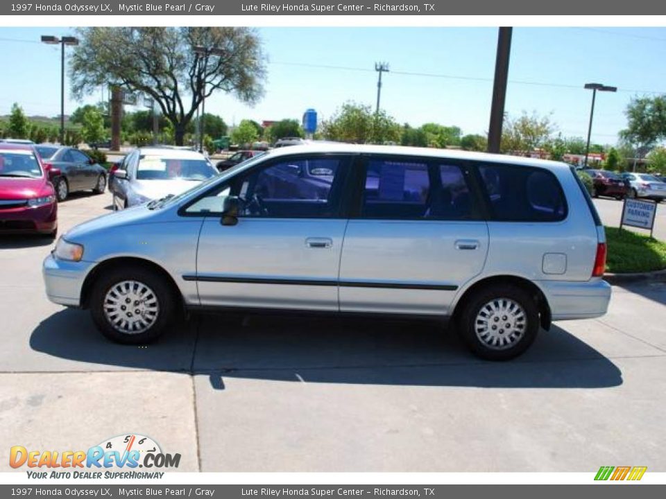 1997 Honda Odyssey LX Mystic Blue Pearl / Gray Photo #4