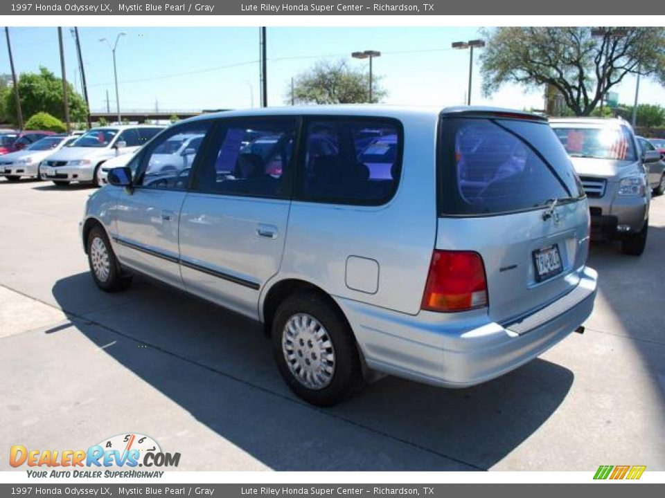 1997 Honda Odyssey LX Mystic Blue Pearl / Gray Photo #5