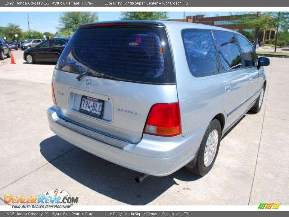 1997 Honda Odyssey LX Mystic Blue Pearl / Gray Photo #7