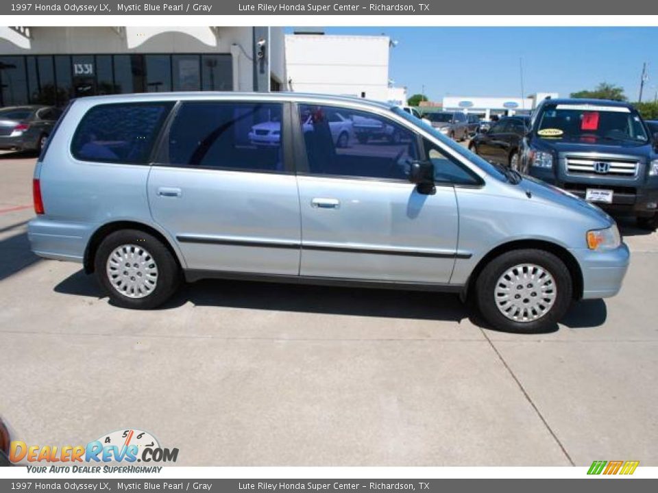 1997 Honda Odyssey LX Mystic Blue Pearl / Gray Photo #8