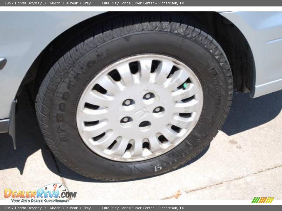 1997 Honda Odyssey LX Mystic Blue Pearl / Gray Photo #9