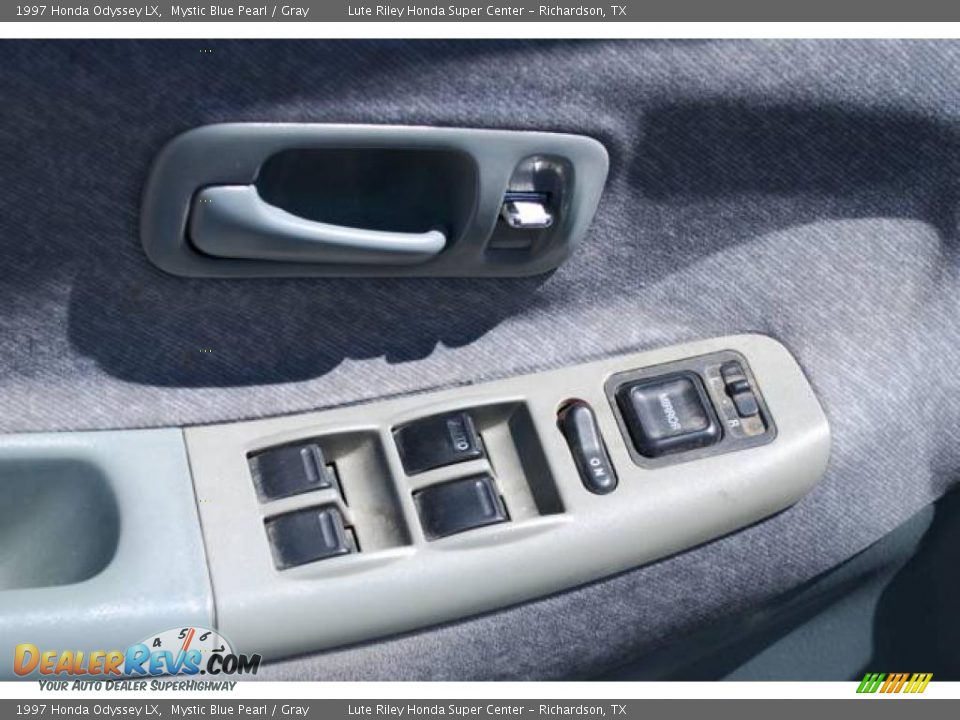 1997 Honda Odyssey LX Mystic Blue Pearl / Gray Photo #12