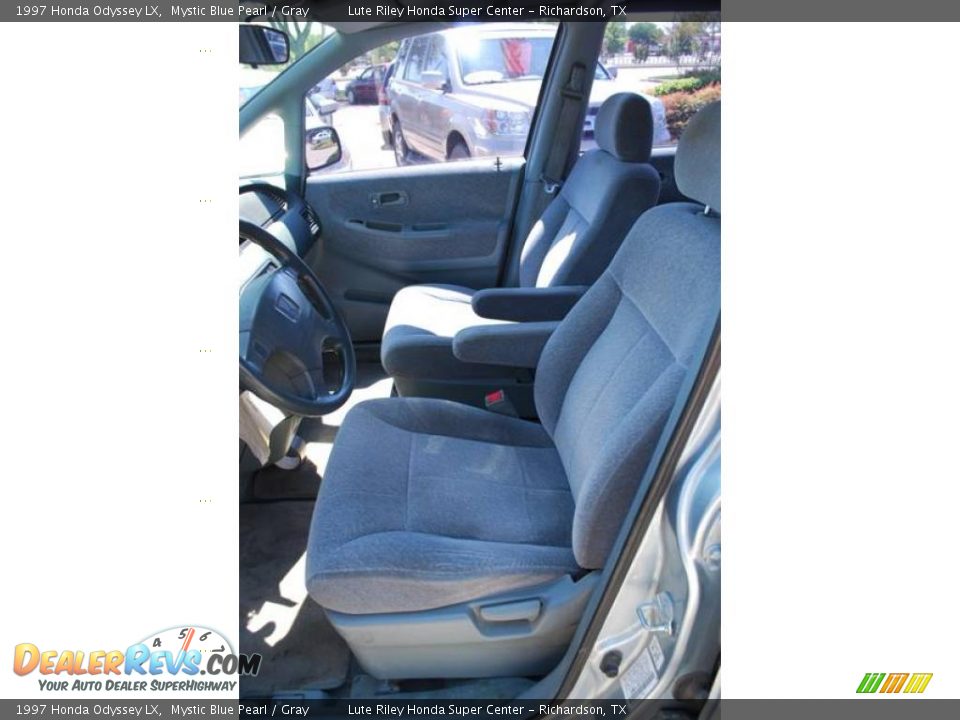 1997 Honda Odyssey LX Mystic Blue Pearl / Gray Photo #14