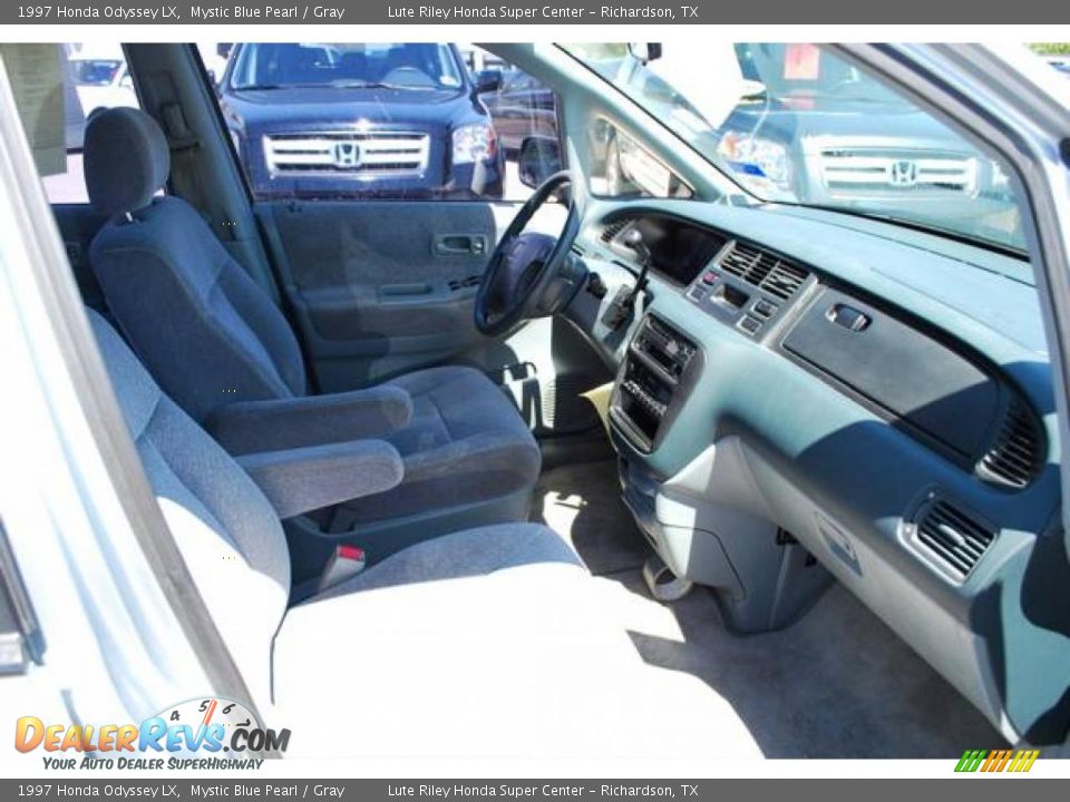 1997 Honda Odyssey LX Mystic Blue Pearl / Gray Photo #18