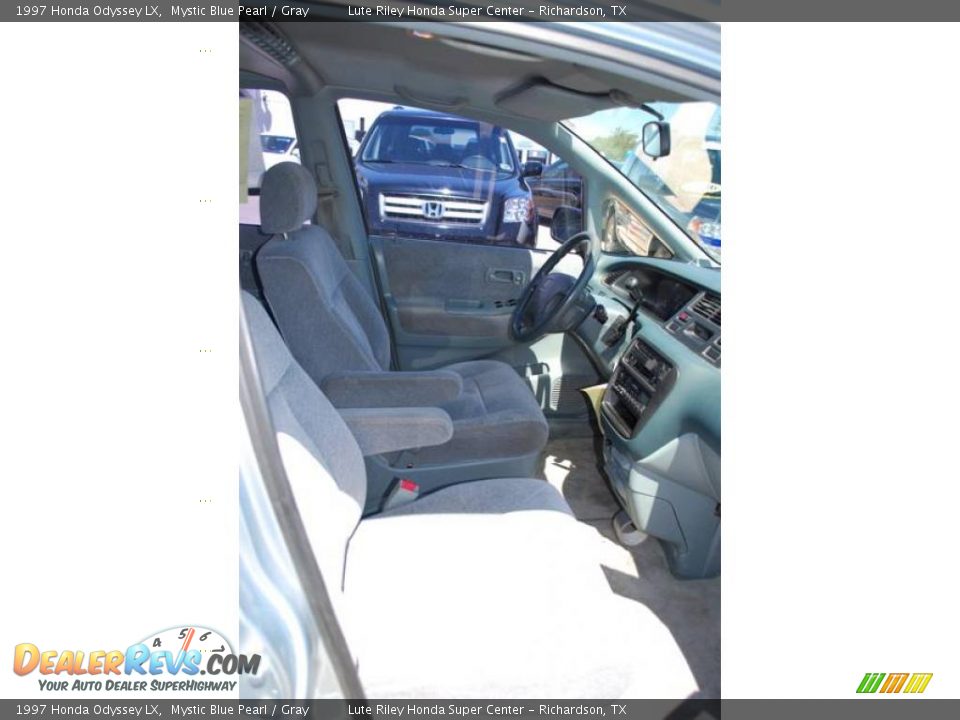 1997 Honda Odyssey LX Mystic Blue Pearl / Gray Photo #19