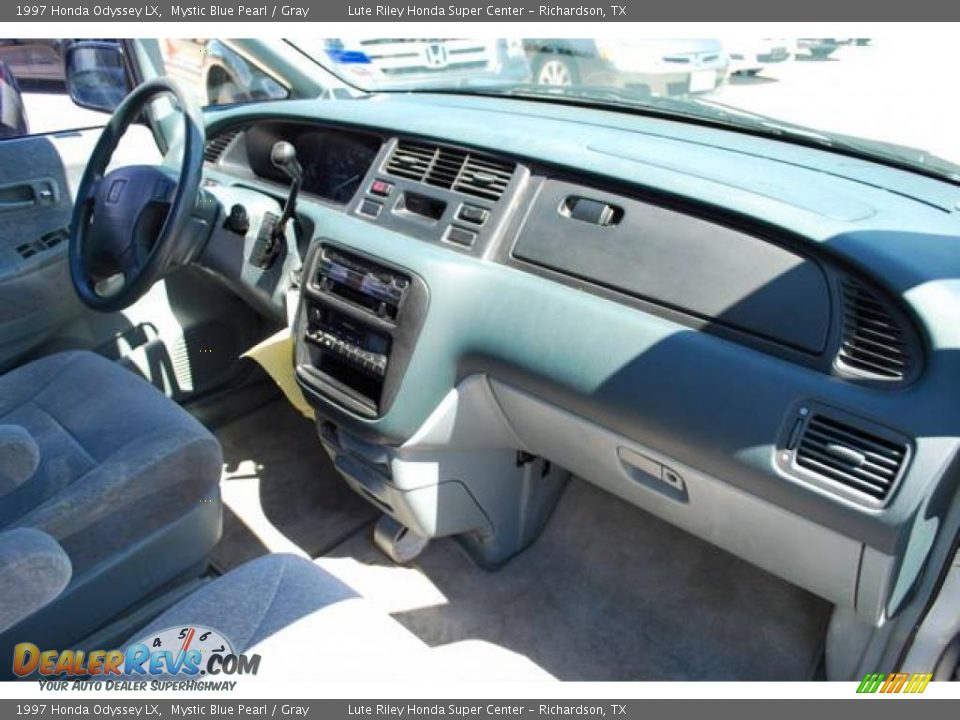 1997 Honda Odyssey LX Mystic Blue Pearl / Gray Photo #20