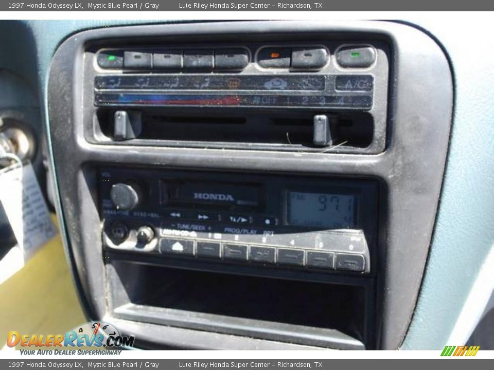 1997 Honda Odyssey LX Mystic Blue Pearl / Gray Photo #21