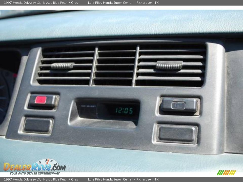 1997 Honda Odyssey LX Mystic Blue Pearl / Gray Photo #22