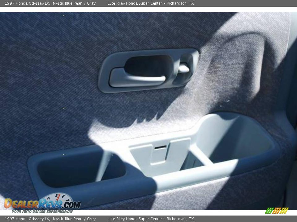 1997 Honda Odyssey LX Mystic Blue Pearl / Gray Photo #24