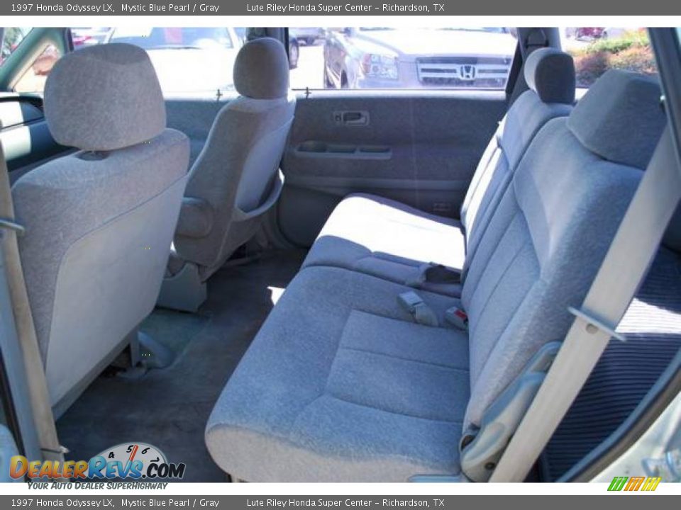1997 Honda Odyssey LX Mystic Blue Pearl / Gray Photo #25