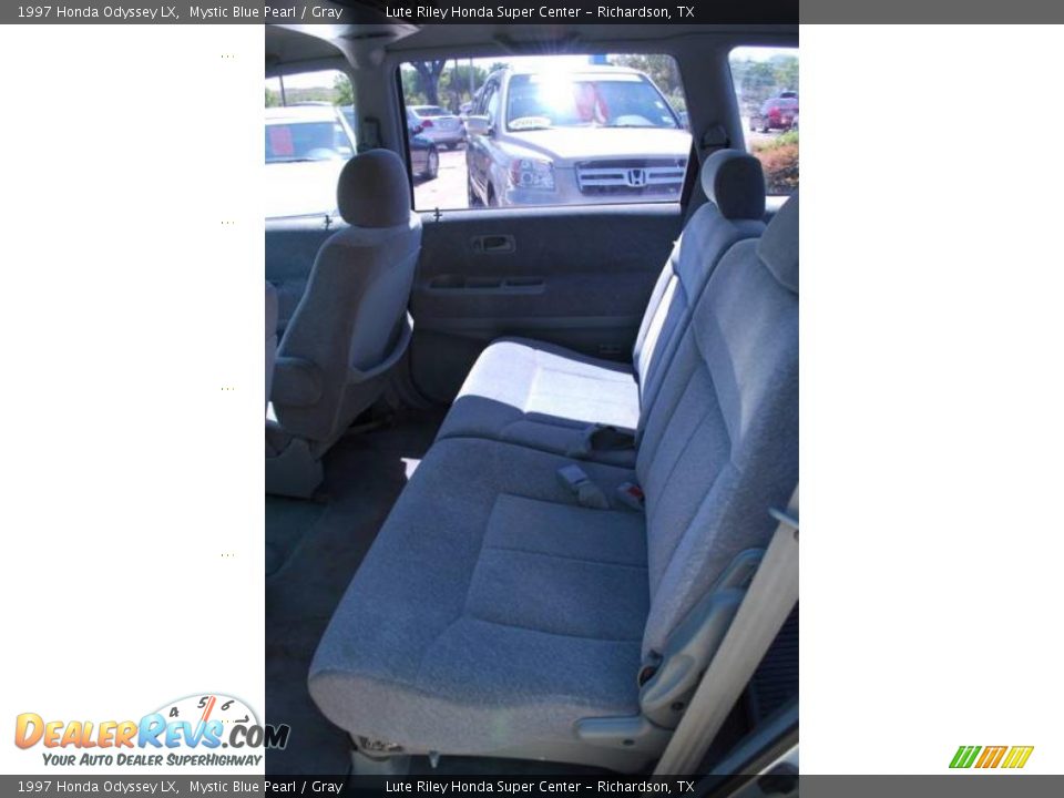 1997 Honda Odyssey LX Mystic Blue Pearl / Gray Photo #26