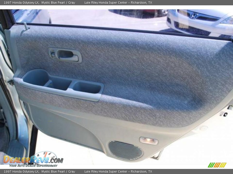1997 Honda Odyssey LX Mystic Blue Pearl / Gray Photo #28