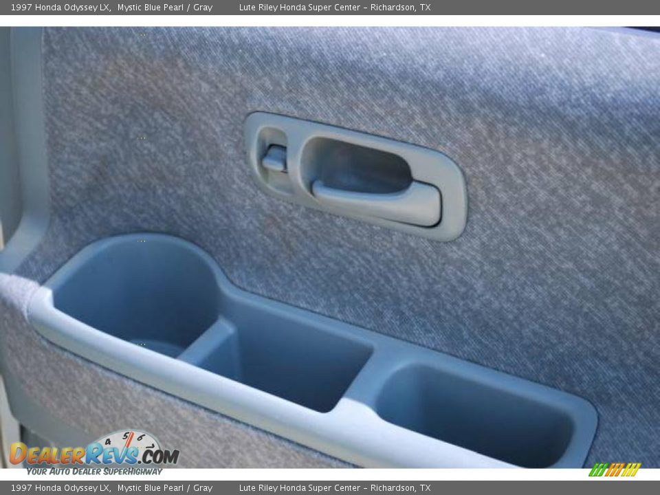 1997 Honda Odyssey LX Mystic Blue Pearl / Gray Photo #29