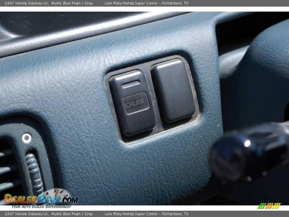 1997 Honda Odyssey LX Mystic Blue Pearl / Gray Photo #33
