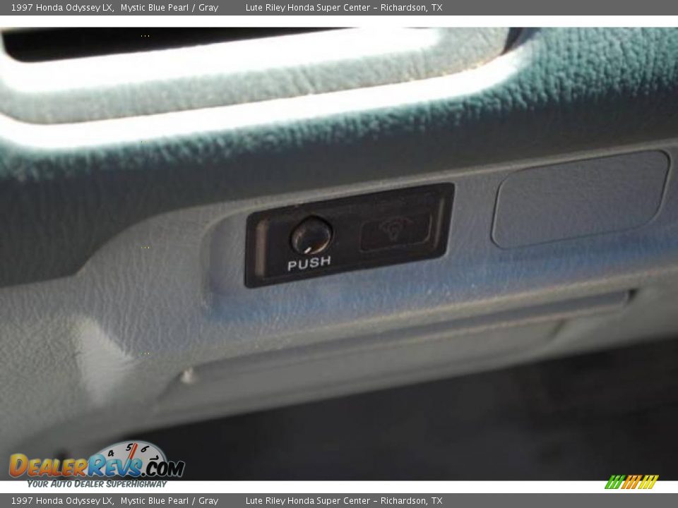 1997 Honda Odyssey LX Mystic Blue Pearl / Gray Photo #34