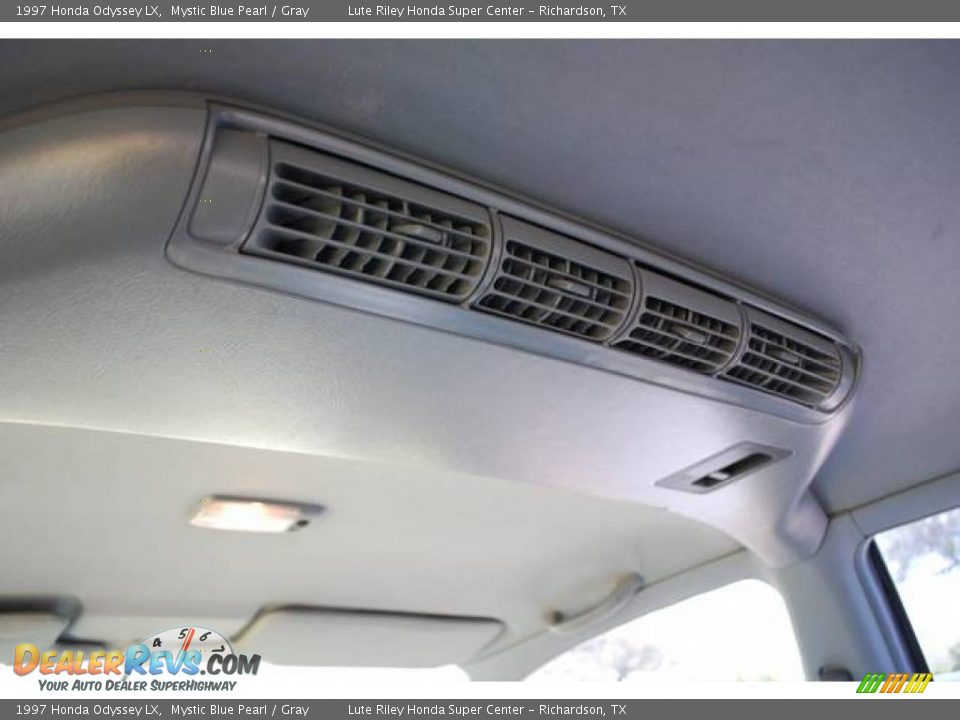 1997 Honda Odyssey LX Mystic Blue Pearl / Gray Photo #35