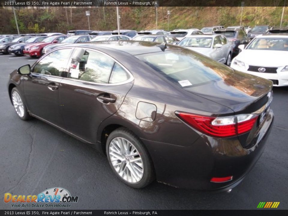 2013 Lexus ES 350 Fire Agate Pearl / Parchment Photo #2