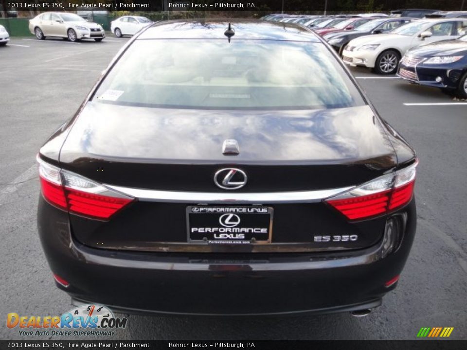 2013 Lexus ES 350 Fire Agate Pearl / Parchment Photo #3