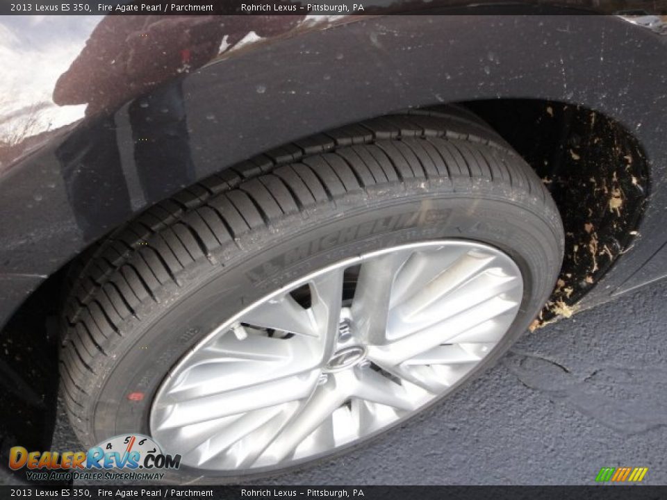 2013 Lexus ES 350 Fire Agate Pearl / Parchment Photo #9