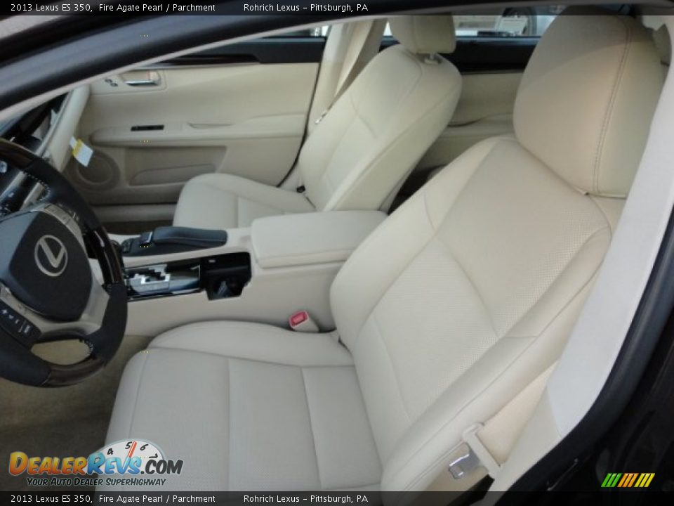 2013 Lexus ES 350 Fire Agate Pearl / Parchment Photo #10
