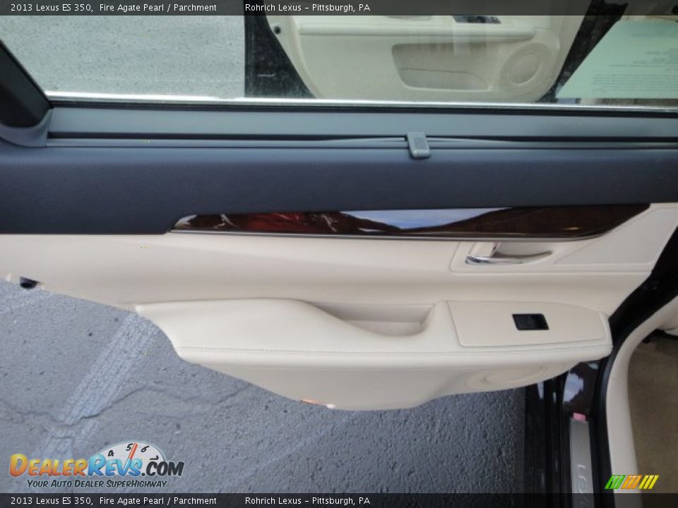 2013 Lexus ES 350 Fire Agate Pearl / Parchment Photo #13