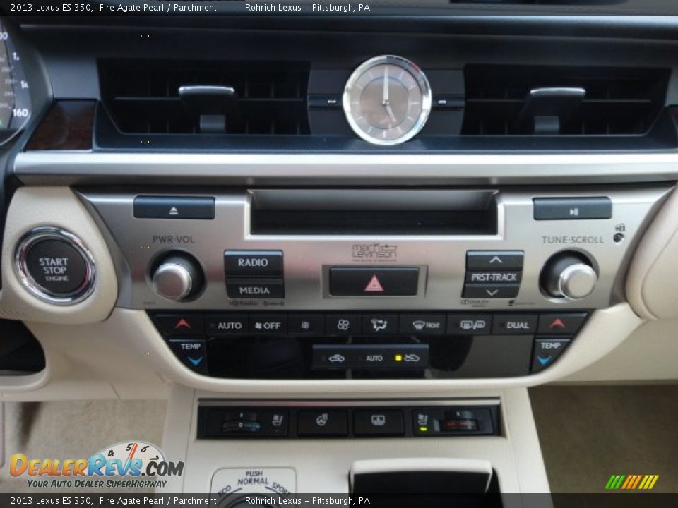 2013 Lexus ES 350 Fire Agate Pearl / Parchment Photo #17
