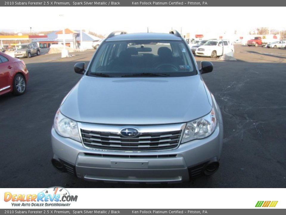 2010 Subaru Forester 2.5 X Premium Spark Silver Metallic / Black Photo #1