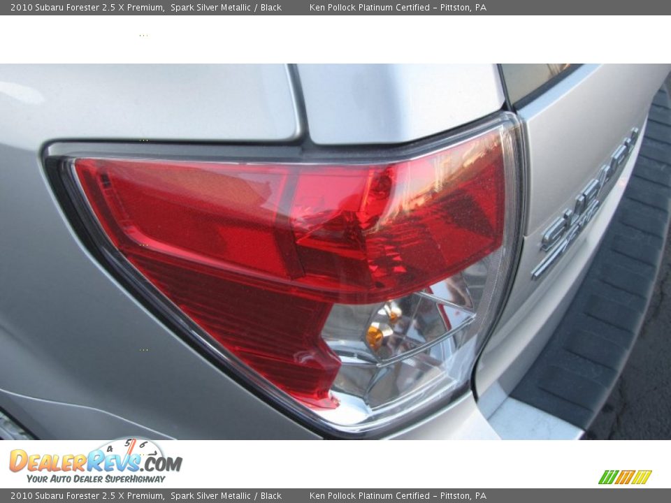 2010 Subaru Forester 2.5 X Premium Spark Silver Metallic / Black Photo #2