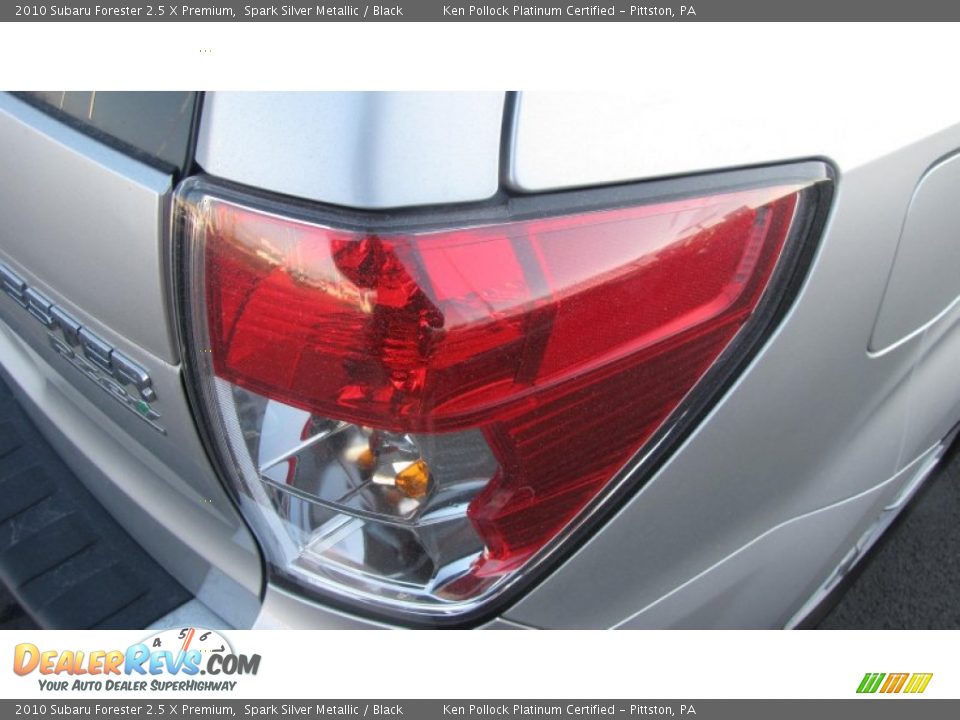 2010 Subaru Forester 2.5 X Premium Spark Silver Metallic / Black Photo #3