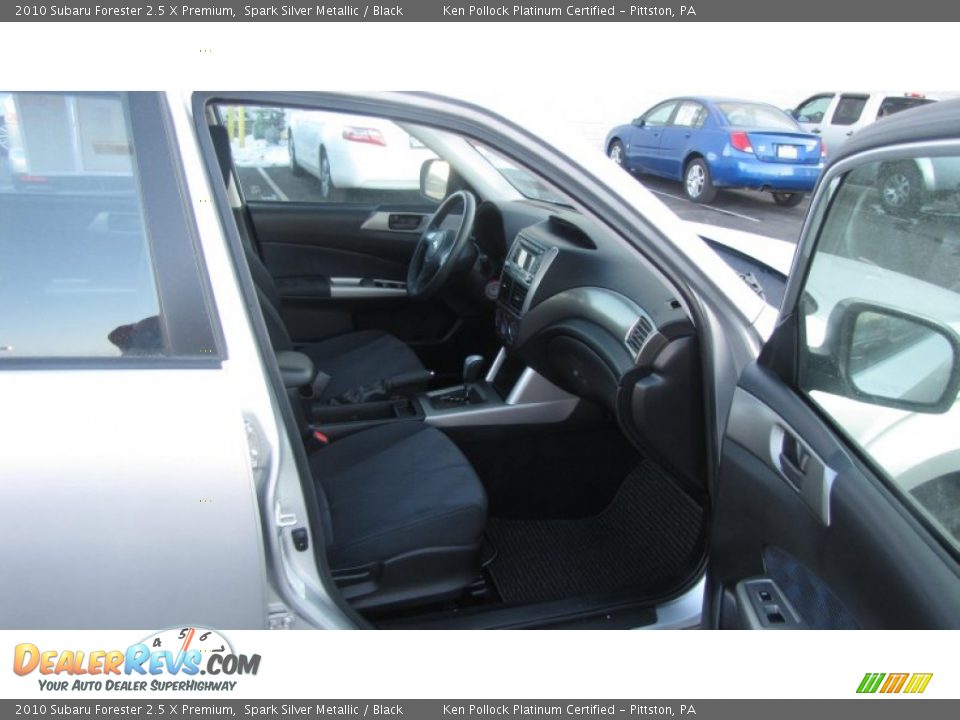 2010 Subaru Forester 2.5 X Premium Spark Silver Metallic / Black Photo #9