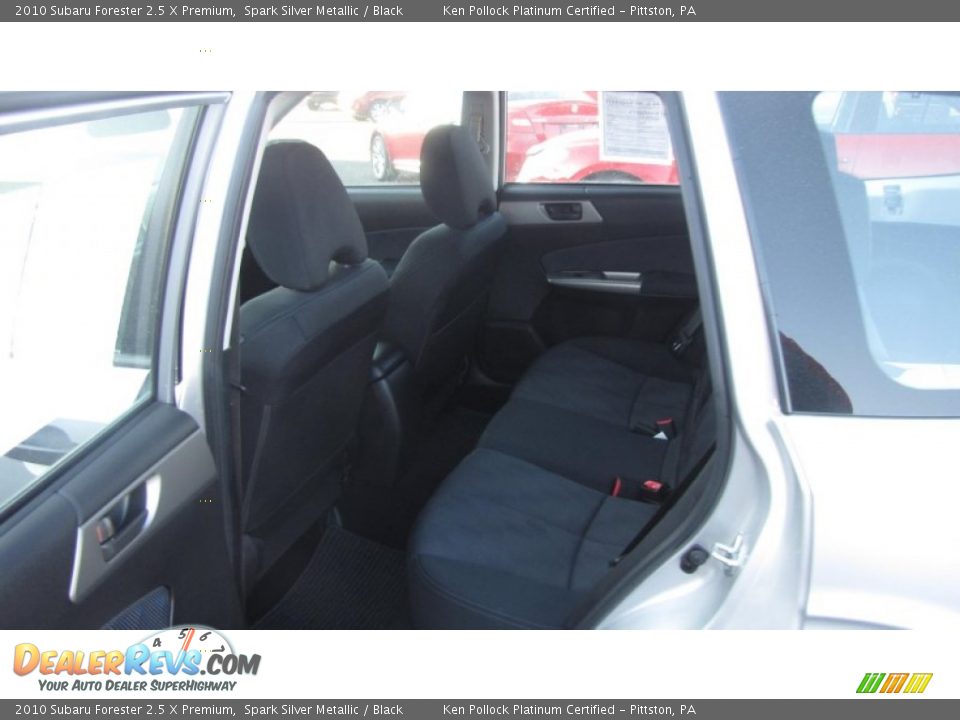 2010 Subaru Forester 2.5 X Premium Spark Silver Metallic / Black Photo #12